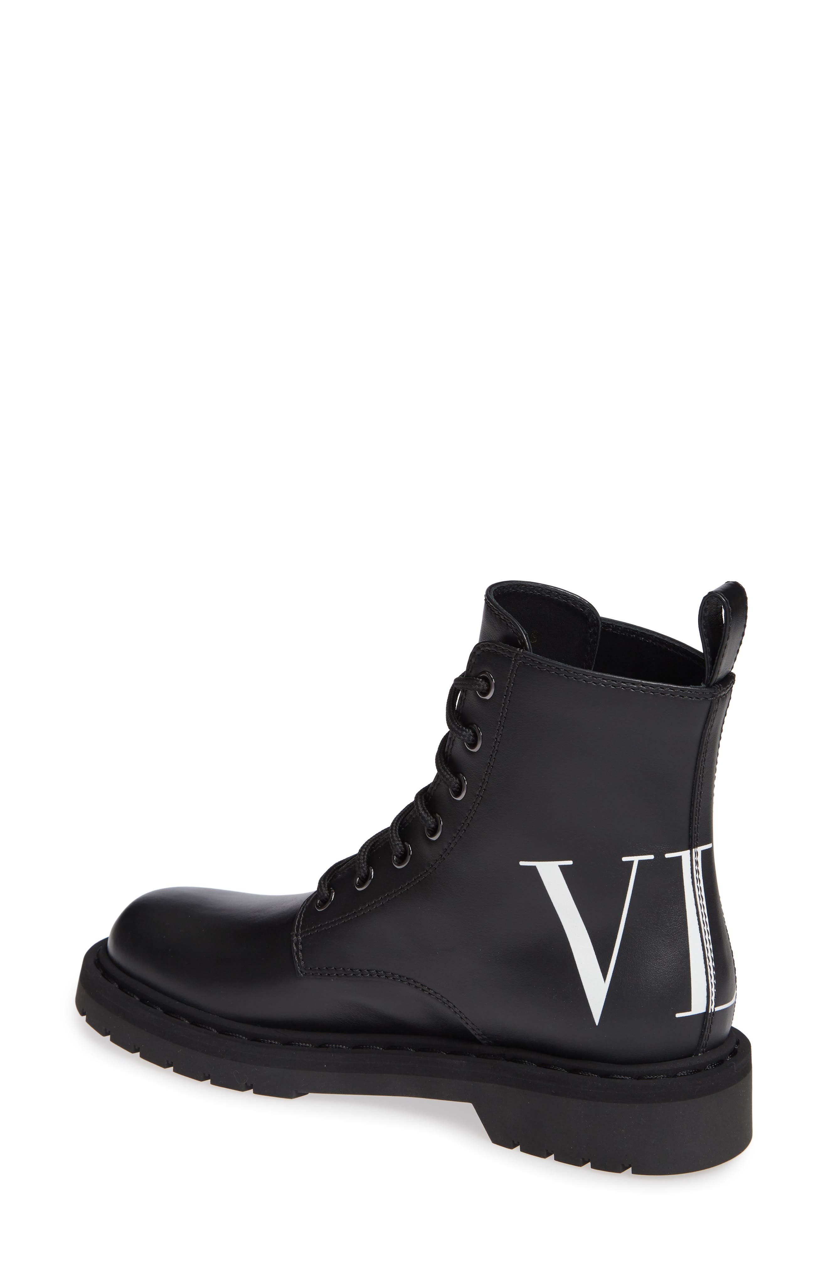 Valentino Garavani VLTN Combat Boot, Alternate, color, 