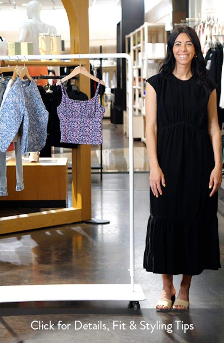 Kids' Floral Gathered Camisole, sales video thumbnail