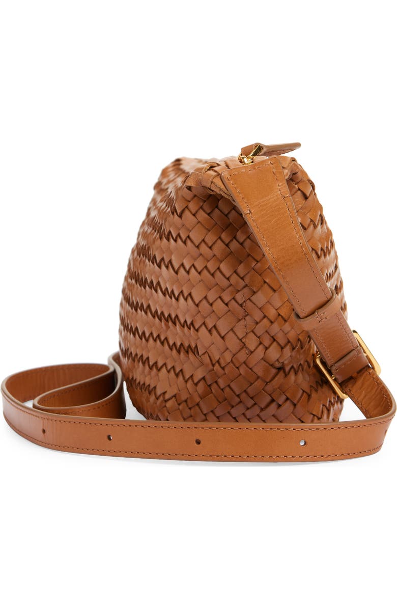 Madewell The Sling Woven Leather Crossbody Bag, Alternate, color,