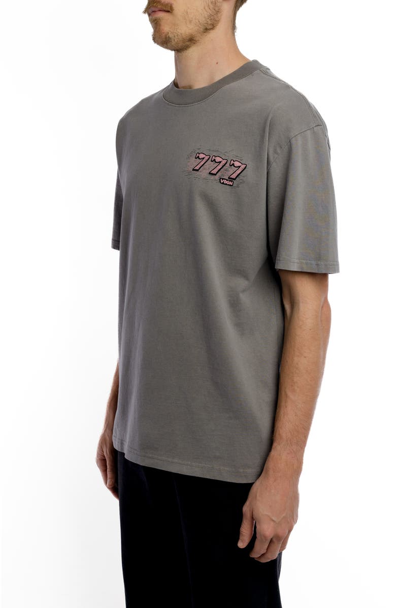 Vardagen Caesars Possum Heavyweight Tee, Alternate, color, Faded Grey
