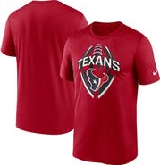 Nike Men's Nike Red Houston Texans Legend Icon Performance T-Shirt