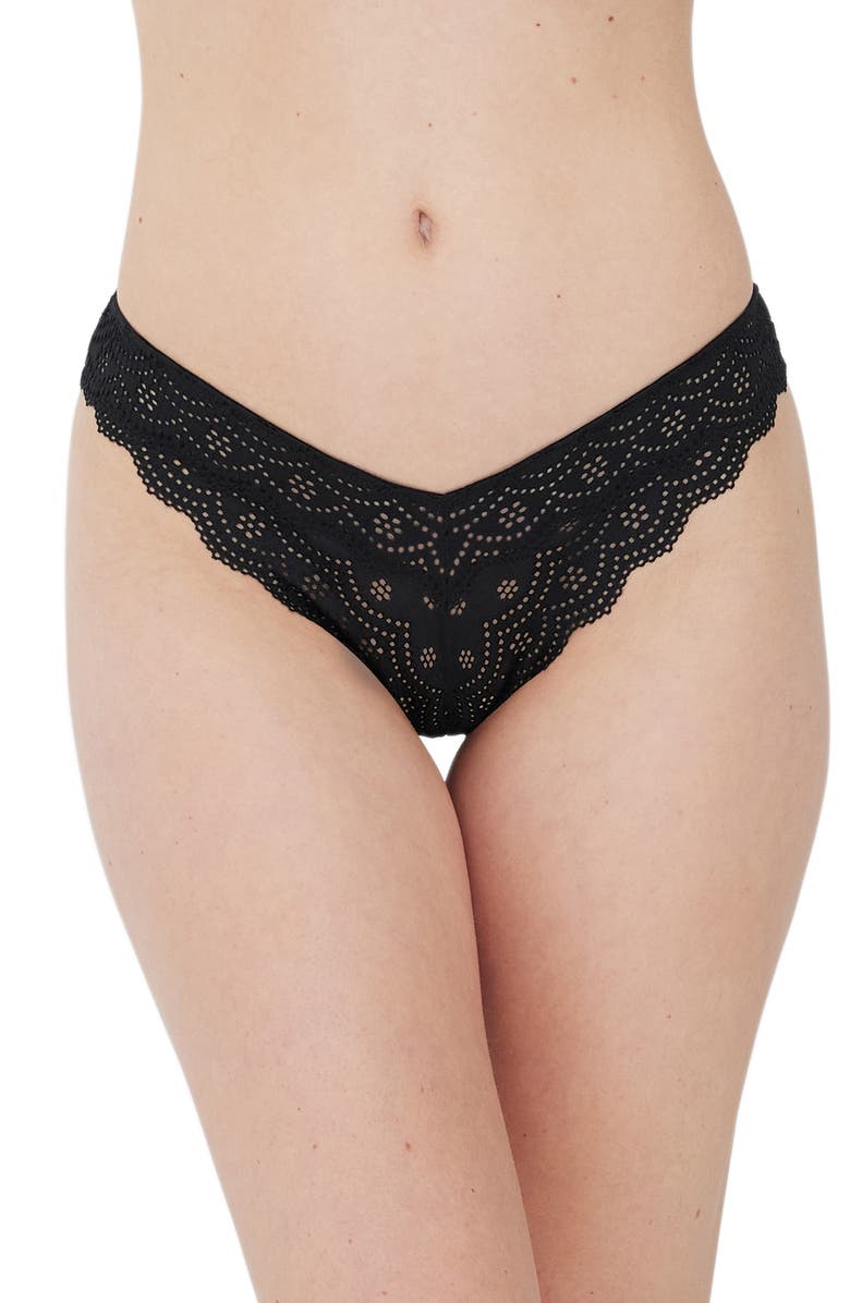 Skarlett Blue Smitten High Cut Chikini, Main, color, Black