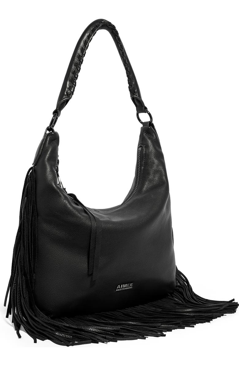 AIMEE Fringe Benefits Hobo Bag, Alternate, color,