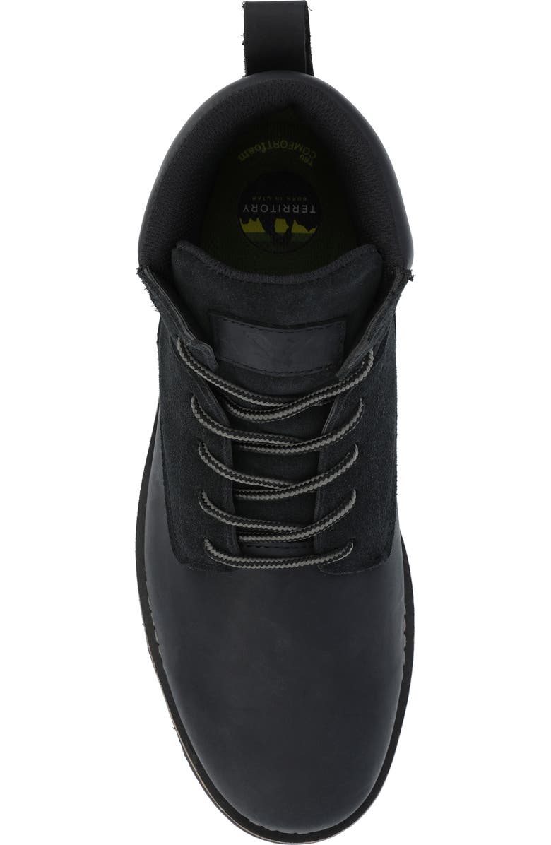 TERRITORY BOOTS Range Water Resistant Plain Toe Lace-Up Boot, Alternate, color,