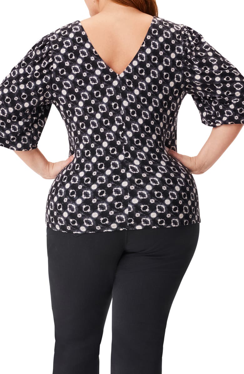 NIC+ZOE Midnight Shibori Top, Alternate, color, 