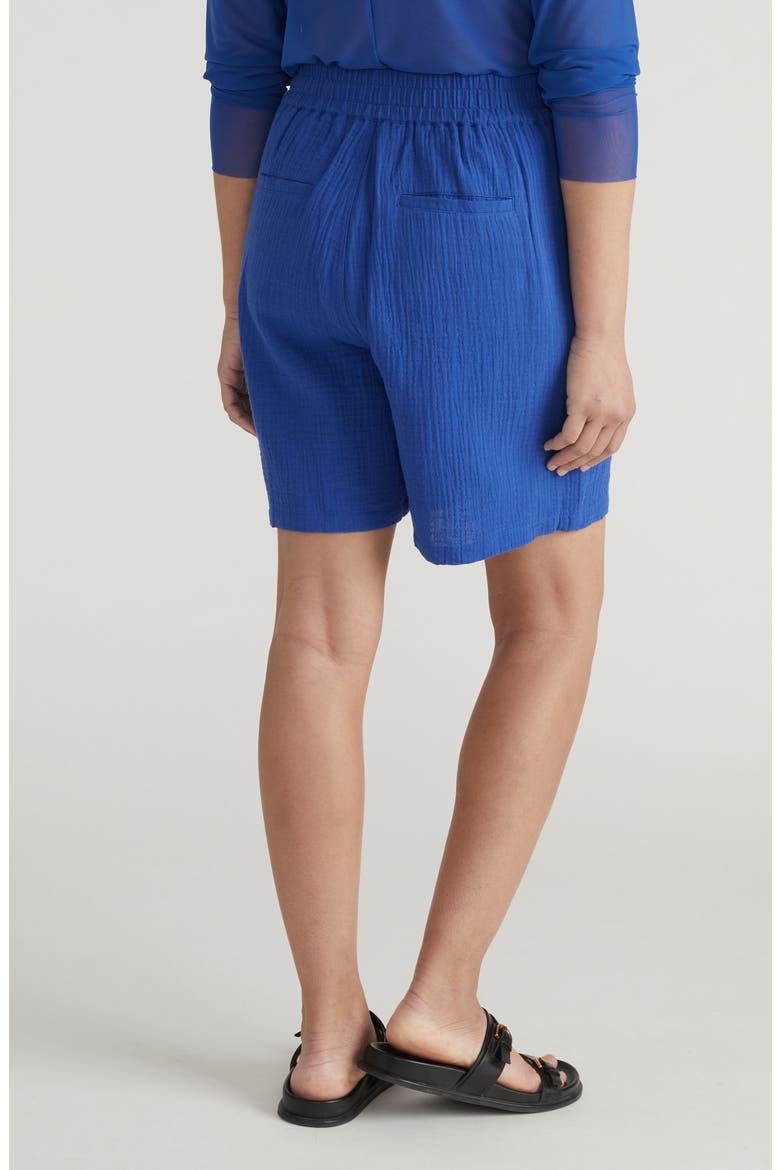 Cotton Gauze Beach Shorts, Alternate, color, ULTRAMARINE BLUE