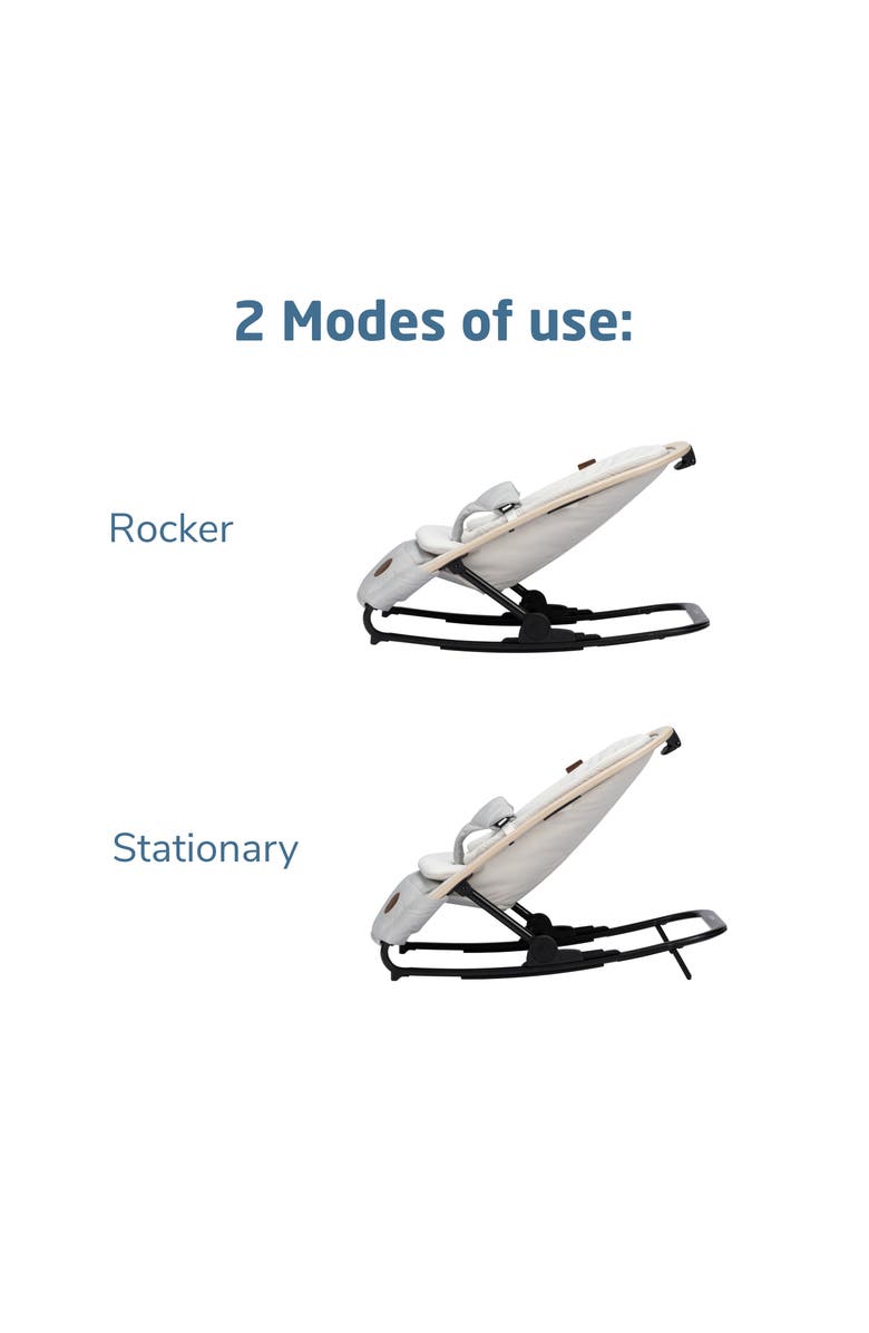 Maxi-Cosi<sup>®</sup> Kori 2-In-1 Rocker Chair, Alternate, color, Onyx Sand