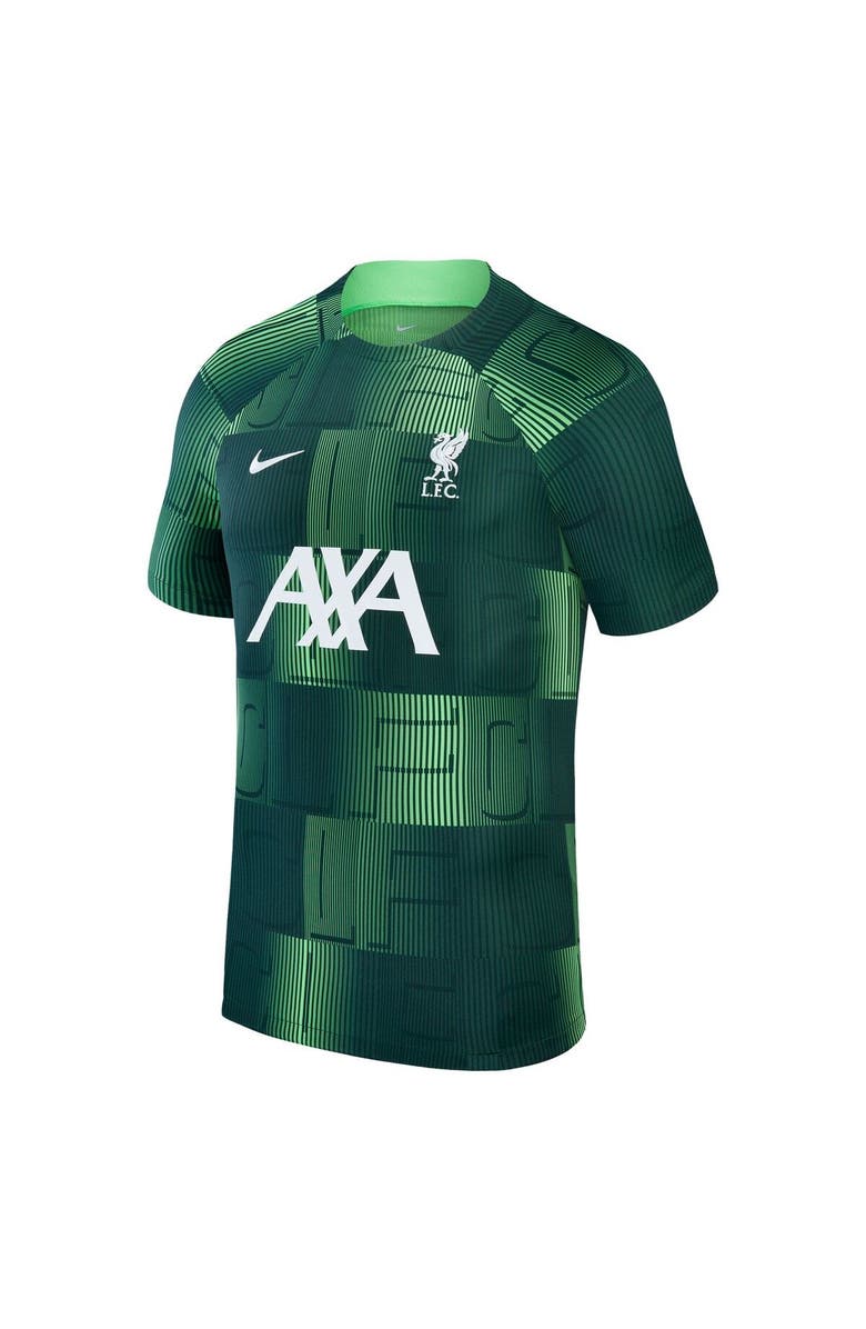 Nike Men's Nike Green Liverpool 2023/24 Academy Pro Pre-Match Top, Alternate, color, Green