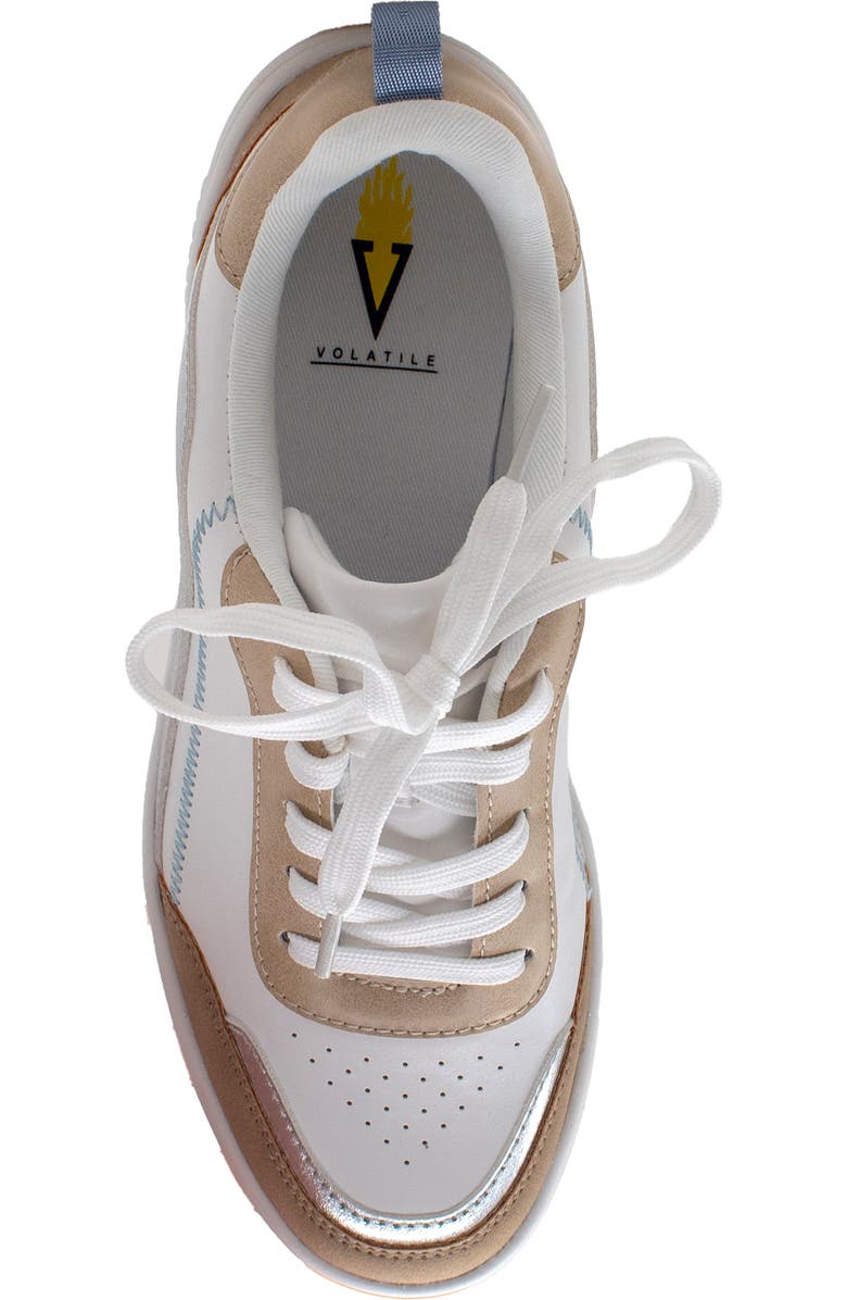 Volatile Sloane Sneaker, Alternate, color, White