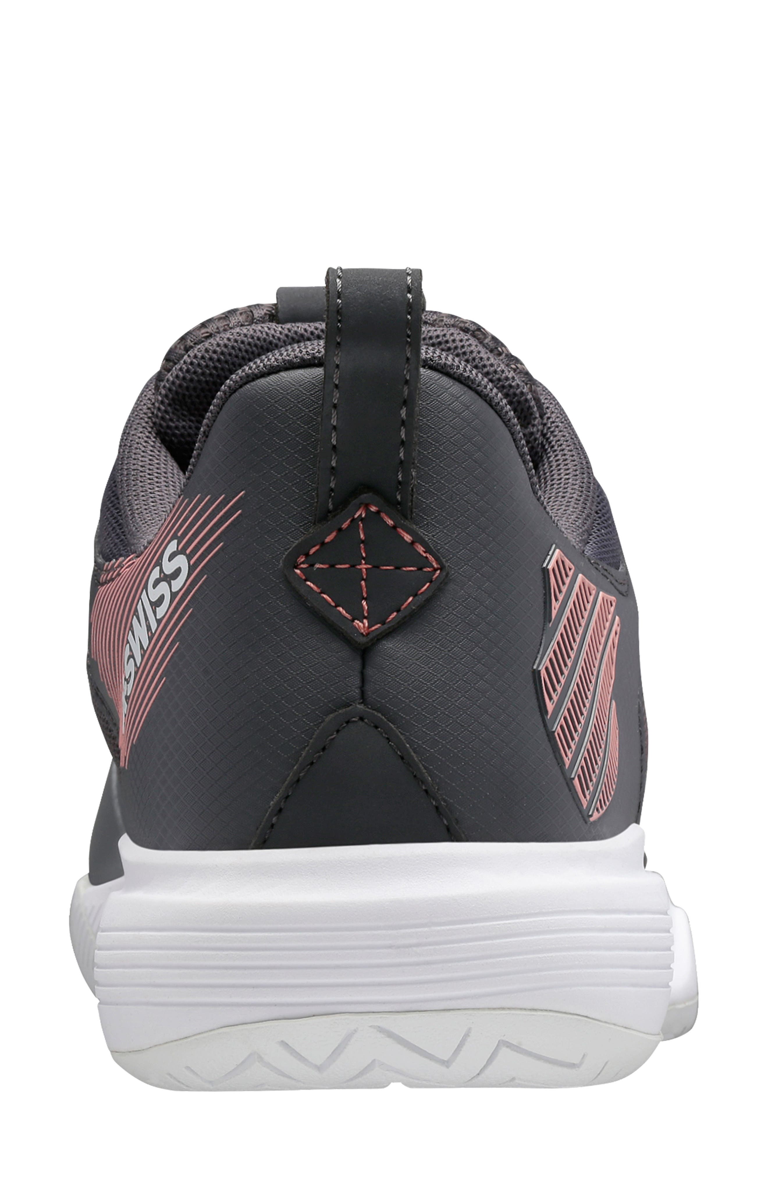 Ultrashot Team Tennis Shoe, Alternate, color, STEEL GRAY/ASPHALT/PEACH AMBER