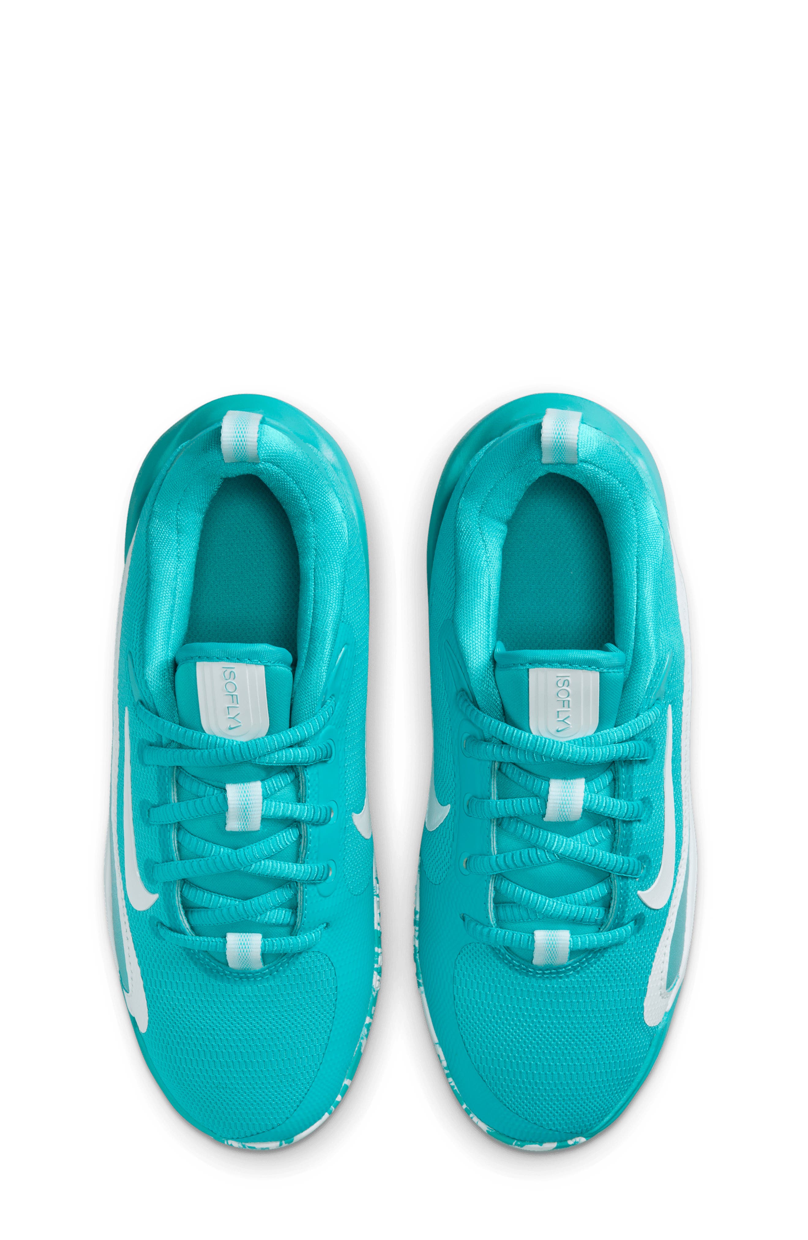 IsoFly Basketball Shoe, Alternate, color, DUSTY CACTUS/ WHITE