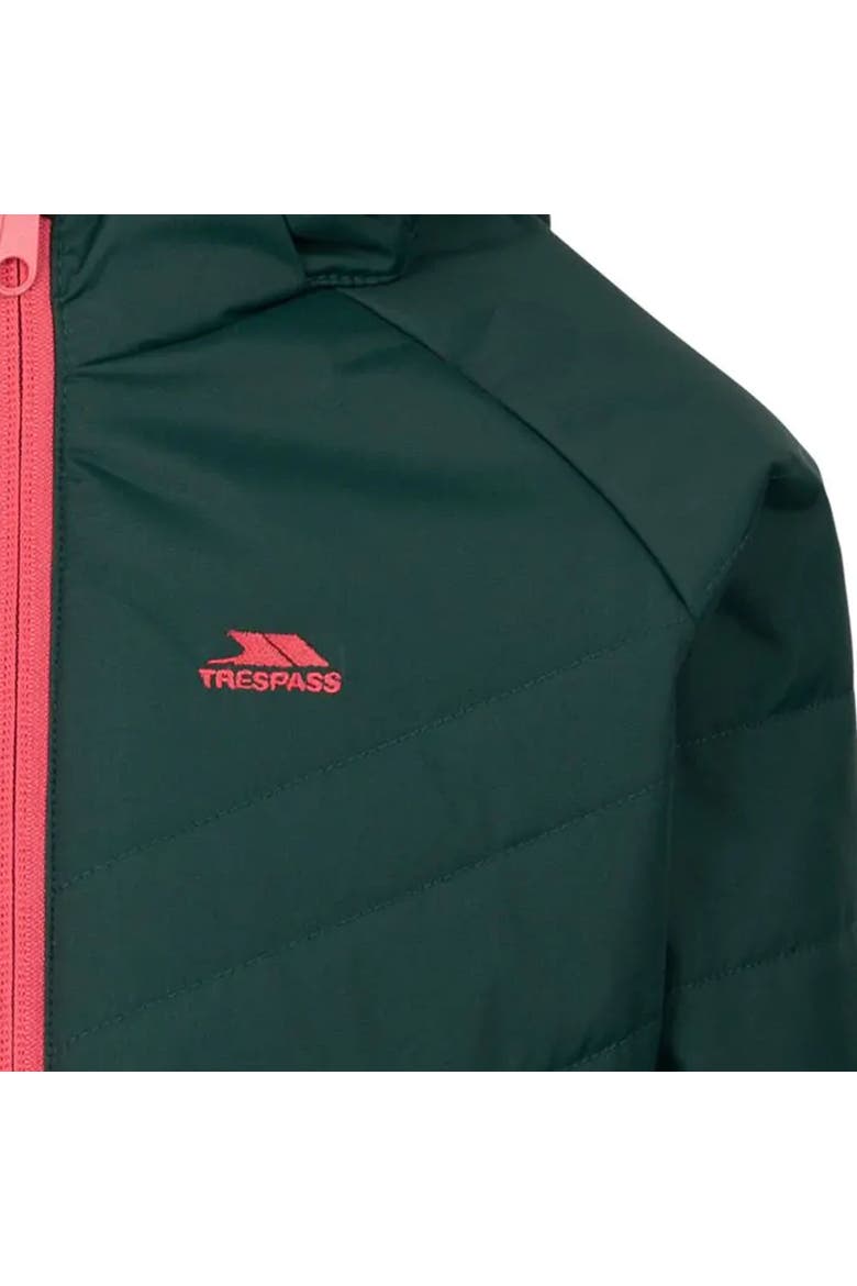 Childrens/Kids Andee Quilted Casual Jacket, Alternate, color, Pine