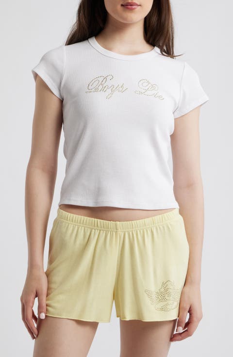<p>Boys Will Be Boys Crop T-Shirt</p>