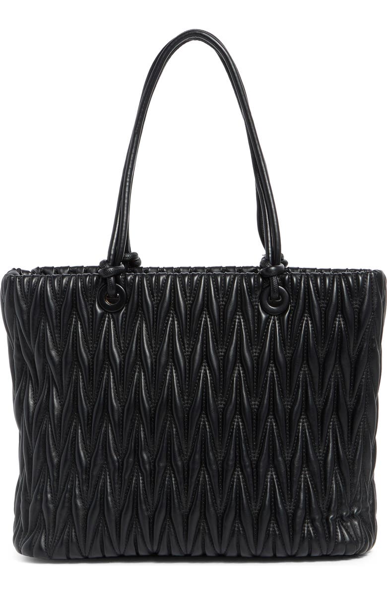 URBAN EXPRESSIONS HANDBAGS Quilted Tote Bag, Main, color,