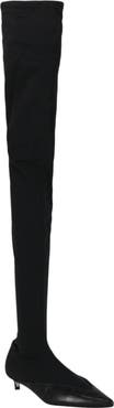 Givenchy Stretch Over-the-Knee Kitten Heel Boot