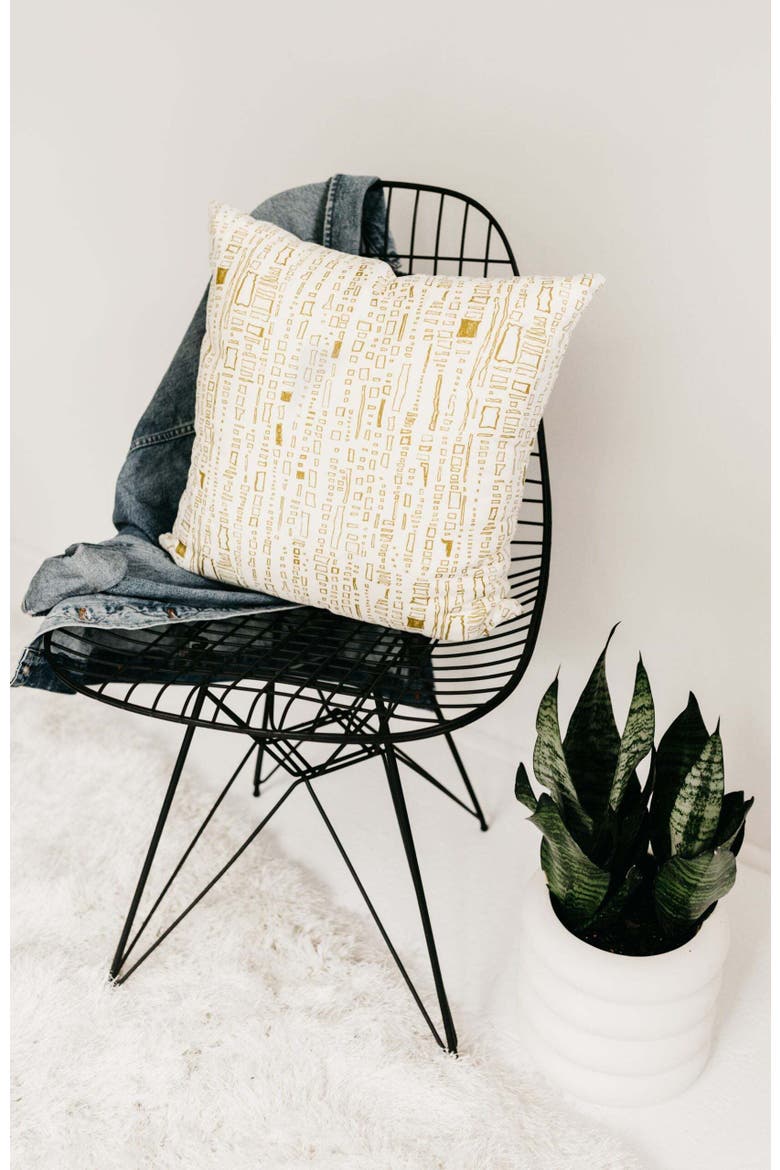 Capistrano in Halcyon 18" x 18" Pillow, Alternate, color, Halcyon