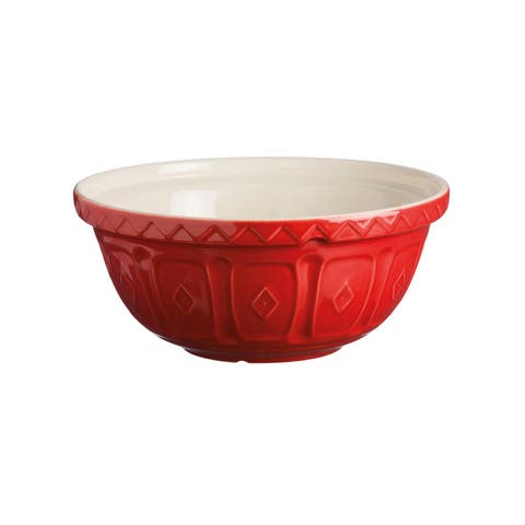 Color Mix Red Size 18 Mixing Bowl, 2.85 Quart