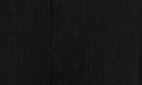 Kut From The Kloth Nicole Pull-on Linen Blend Shorts In Black