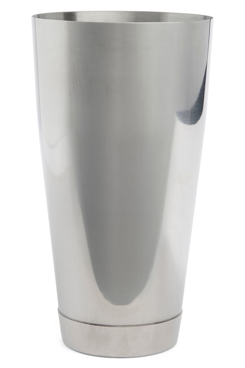 Large Stainless Steel Shaker Tin, Main, color, STAINLESS STEEL