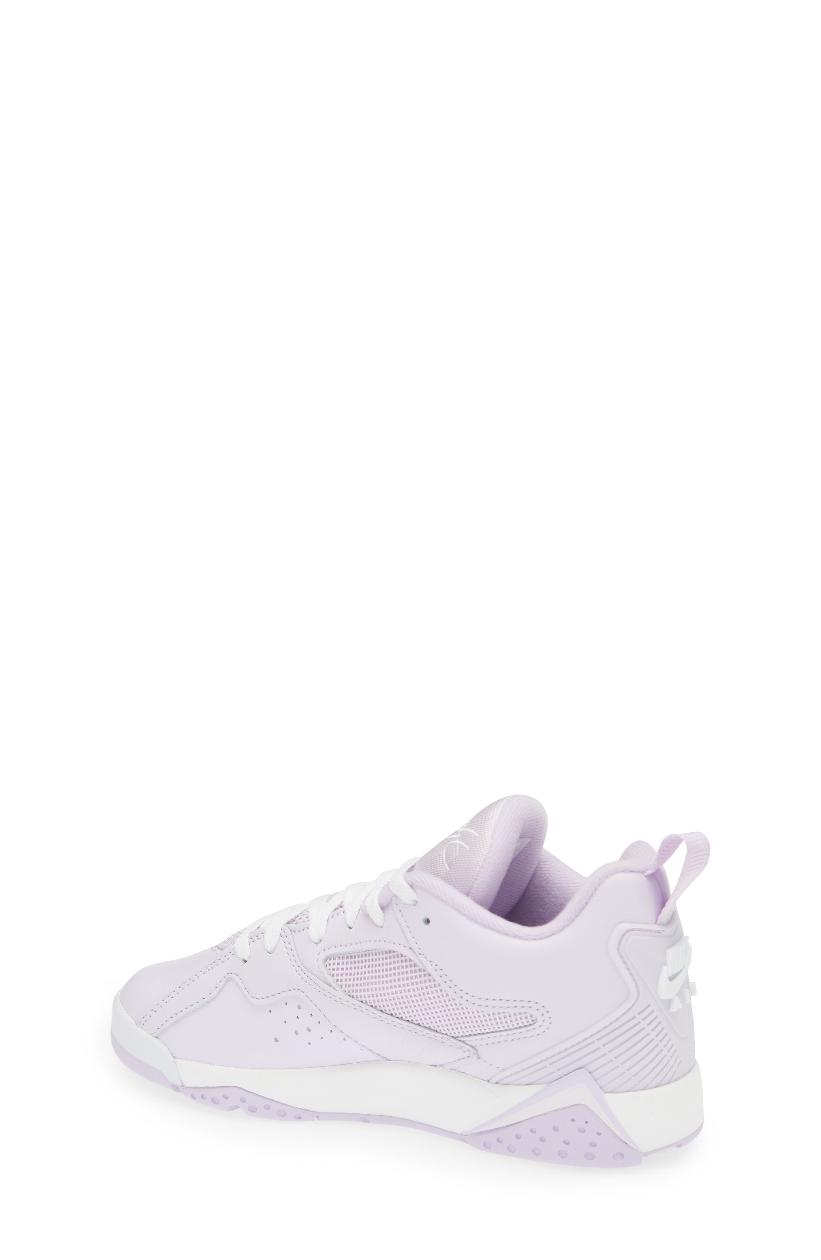Kids' Jordan 7 RM Low Top Basketball Sneaker, Alternate, color, BARELY GRAPE/ WHITE/ VIOLET