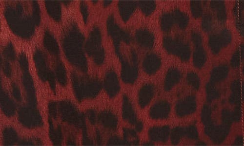 Stella Mccartney Iconic Leopard Print Button-up Shirt In Red