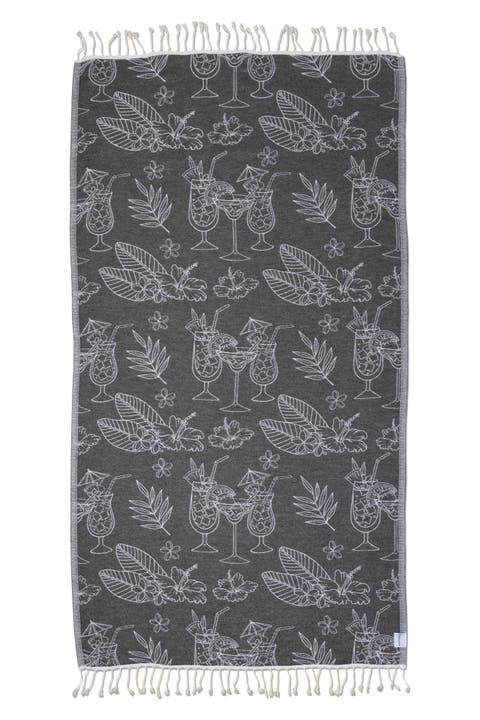 Tropical Drink Organic Turkish Towel