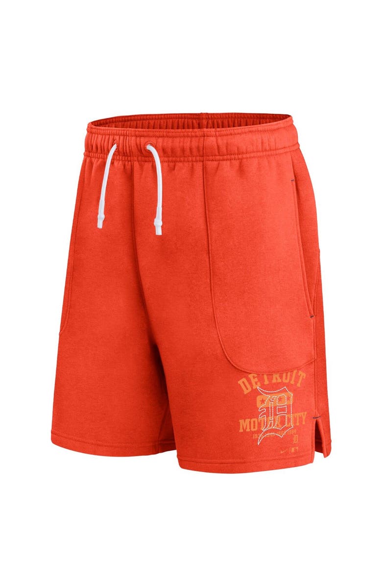 Nike Men's Nike Orange Detroit Tigers Statement Ball Game Shorts, Alternate, color, Orange
