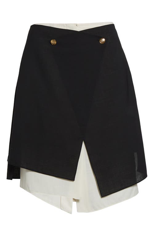 EENK EENK ORGANZA TRIM SILK SHIRT