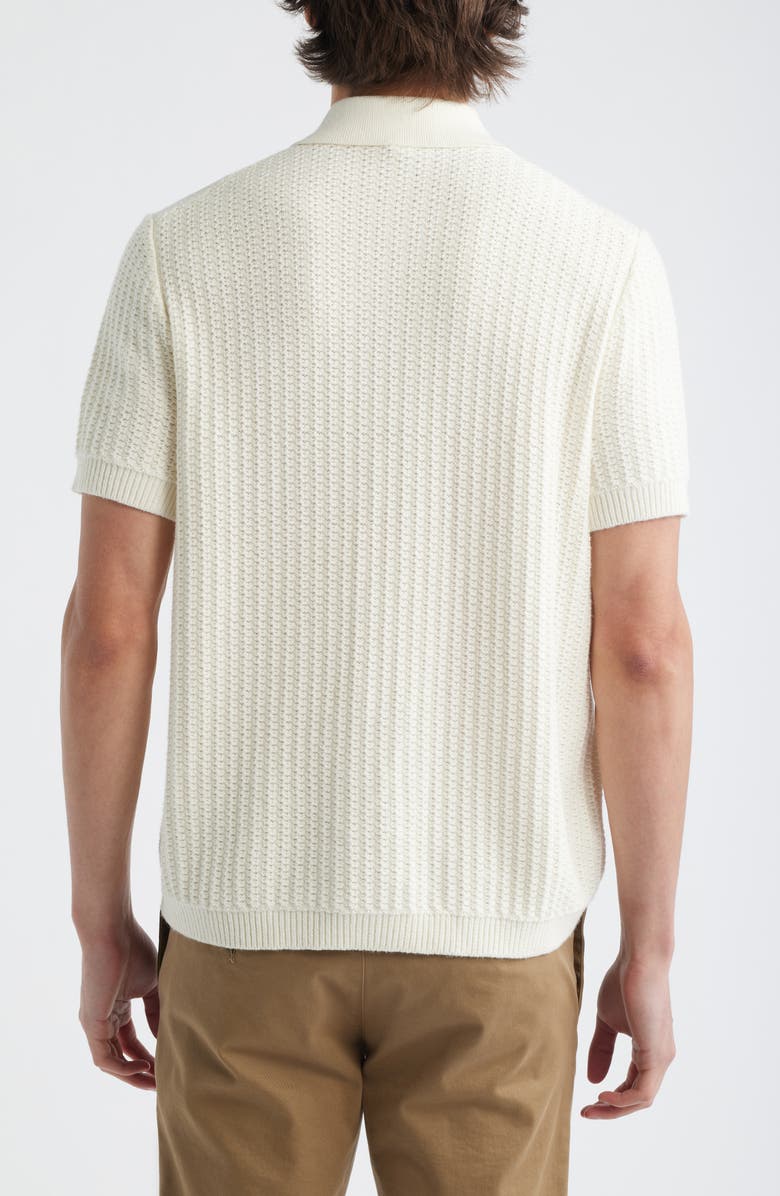 Vince Short Sleeve Cashmere & Cotton Cardigan, Alternate, color, 