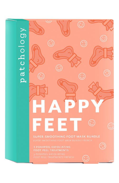 Patchology Happy Feet Super Smoothing Foot Mask Set $60 Value In No Color