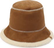 UGG® Frankie Reversible Faux Fur Bucket Hat