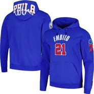 PRO STANDARD Men's Pro Standard Joel Embiid Royal Philadelphia 76ers Player Pullover Hoodie