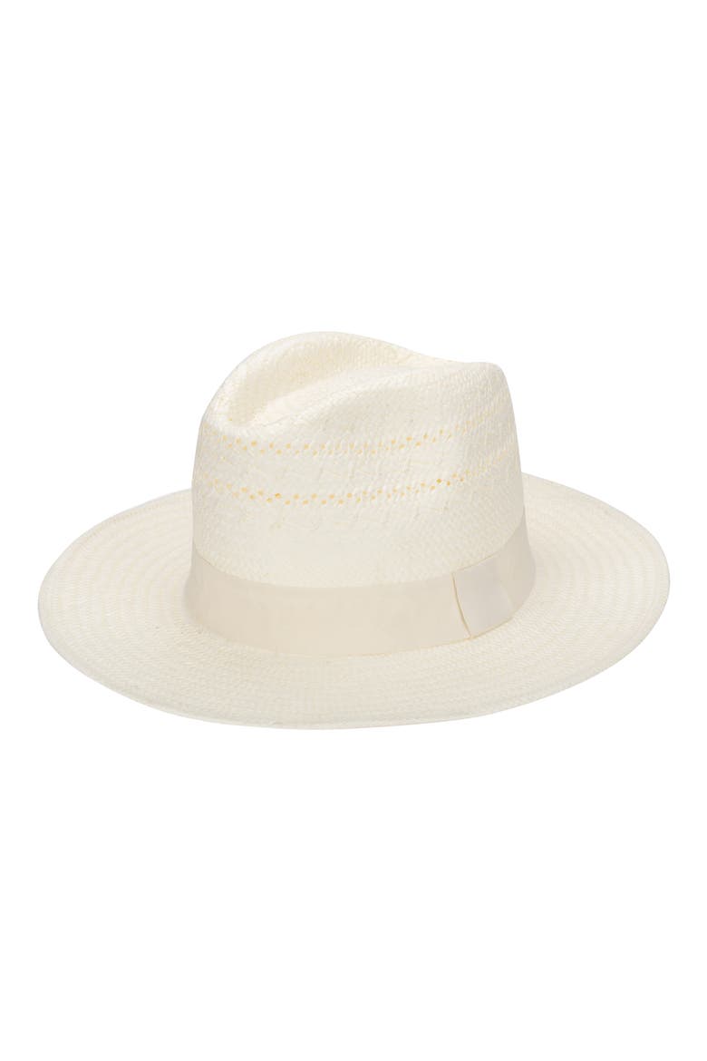 Paperbraid Fedora Hat, Main, color, IVORY