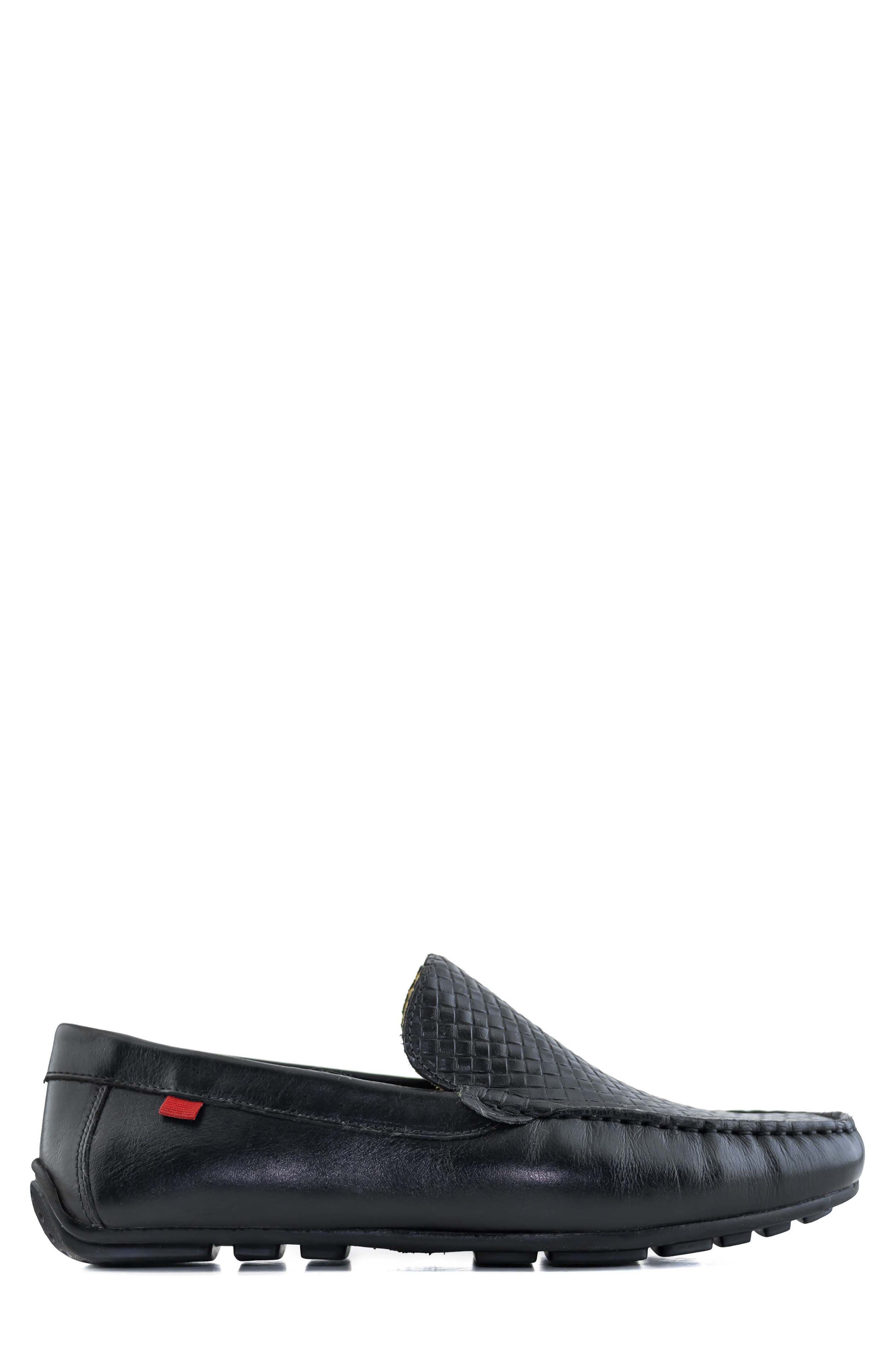 Marc Joseph New York Beacon Street Woven Loafer, Alternate, color, Black Napa