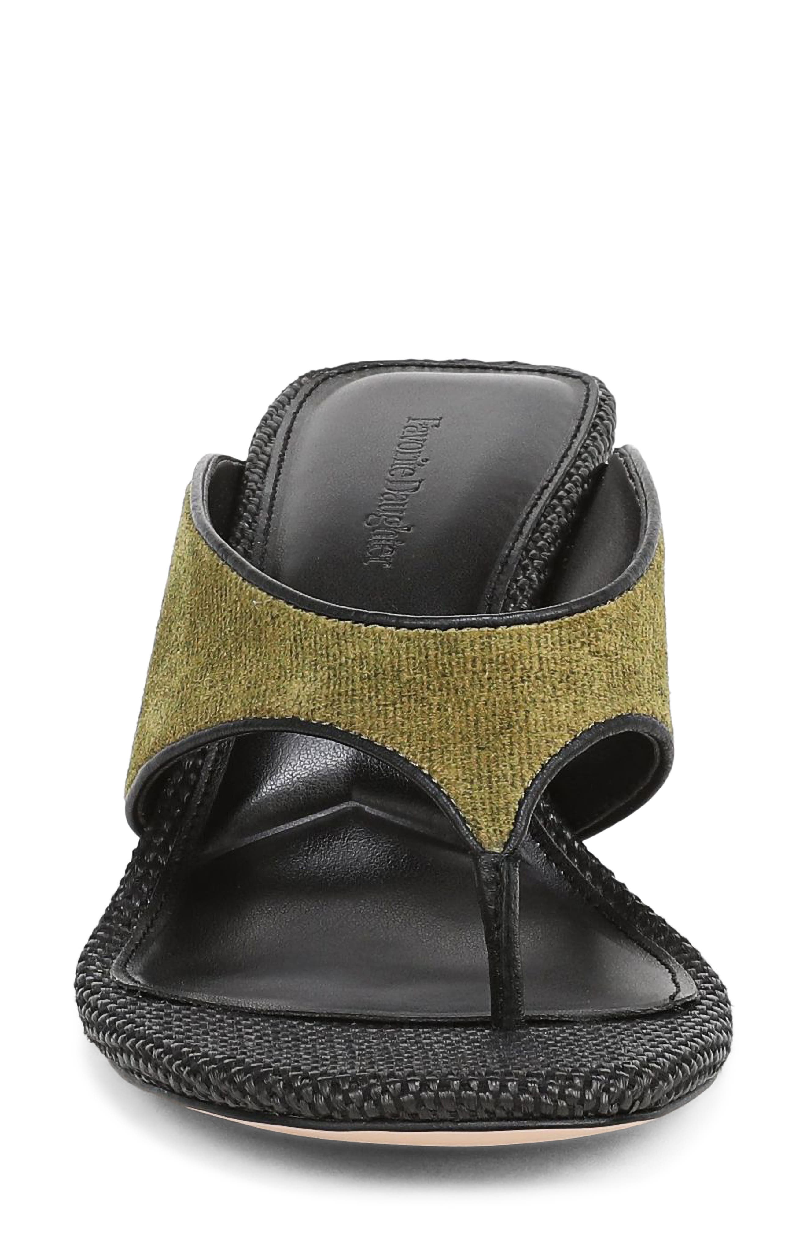 Emerson Wedge Sandal, Alternate, color, LEMONGRASS