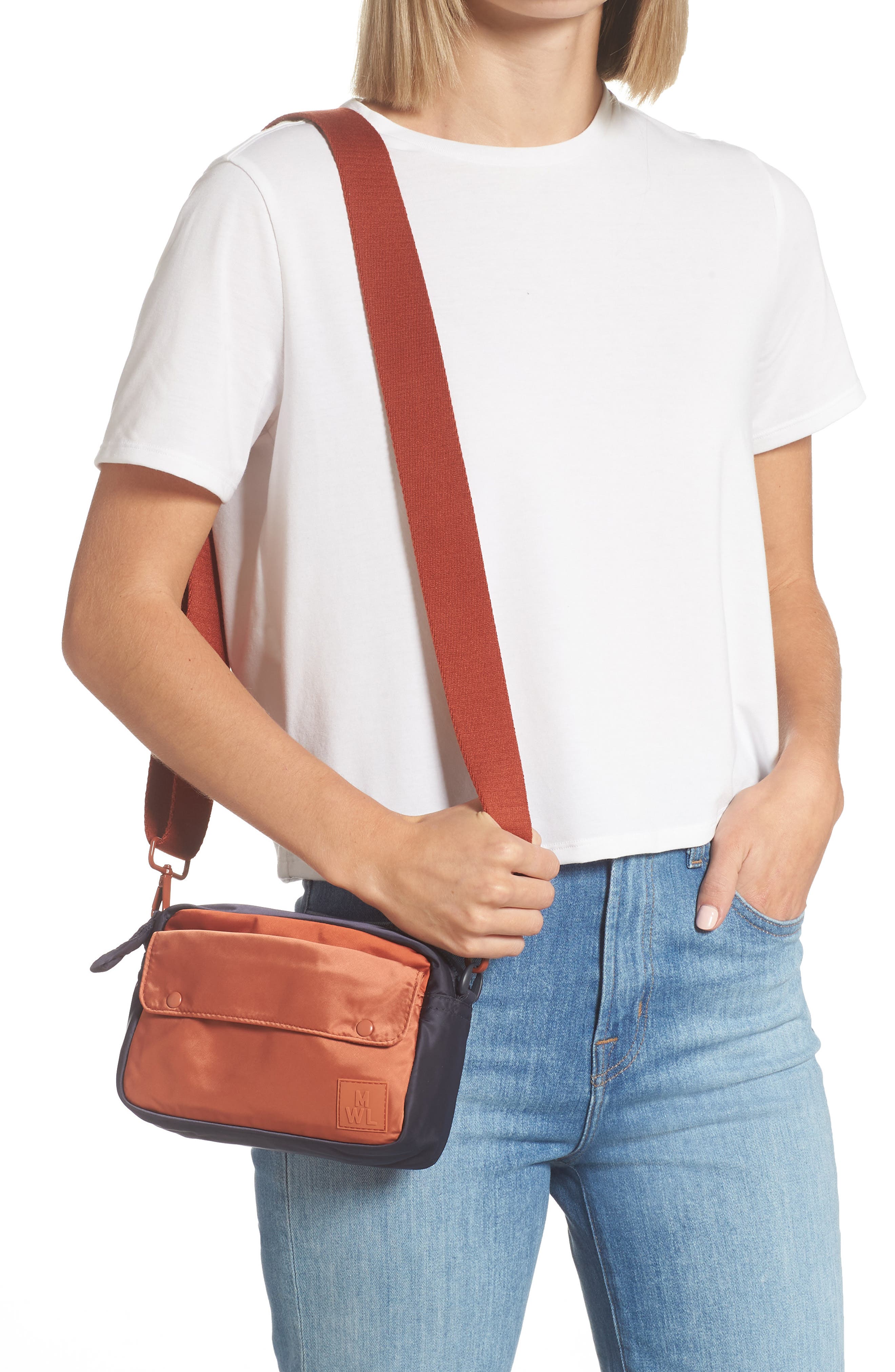 Madewell The Sport Camera Bag in Colorblock, Alternate, color, 
