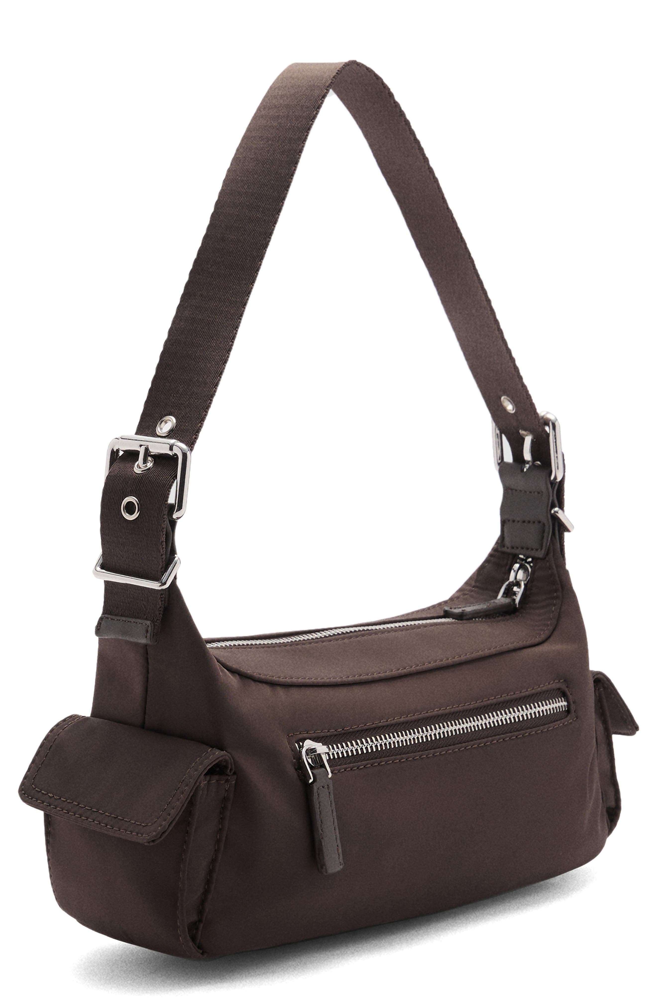 MANGO Cargo Pocket Shoulder Bag, Main, color, 