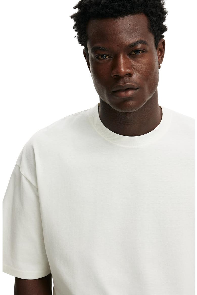 Men's Cropped Fit T-Shirt, Alternate, color, Vintage White