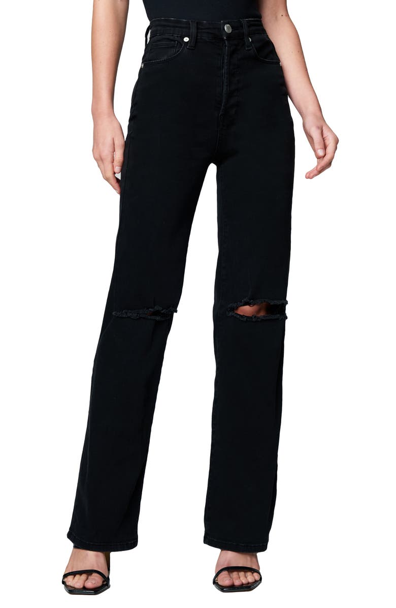 BLANKNYC Franklin High Waist Wide Leg Jeans, Main, color, Justified