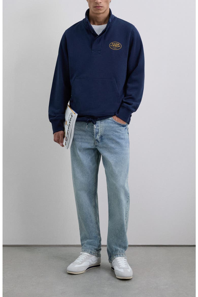 Residencehighneck Sweater, Alternate, color, Darknavy