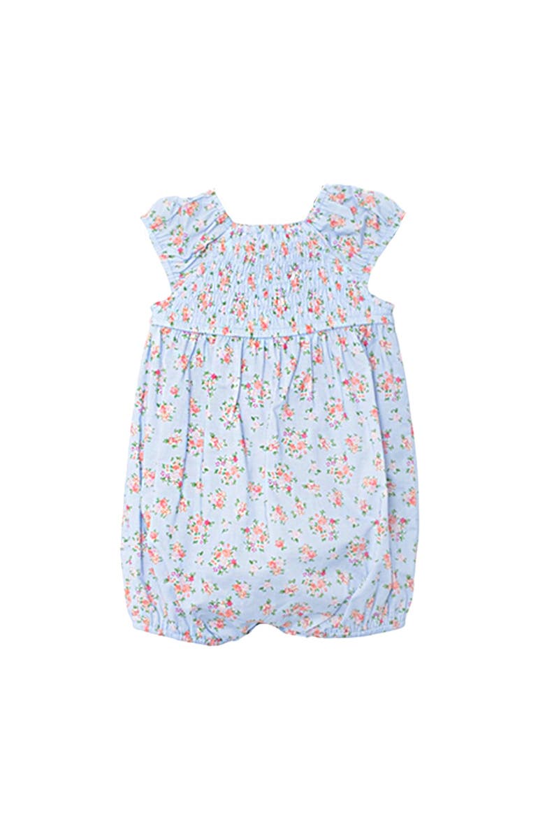 Mabel + Honey Delia Sleeveless Romper, Alternate, color, Blue