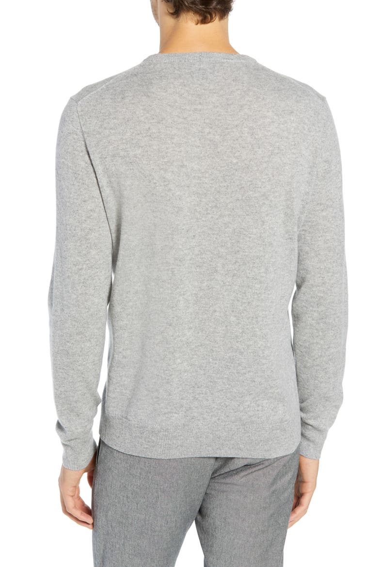 Everyday Cashmere Regular Fit Crewneck Sweater, Alternate, color, HEATHER GREY
