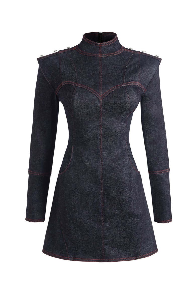 Harvey Mini Dress, Main, color, Deep Blue