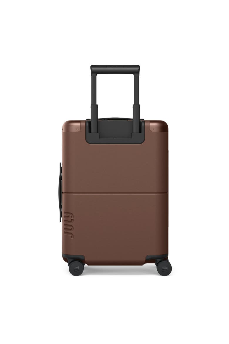 Carry On Suitcase, Alternate, color, Dark Brown