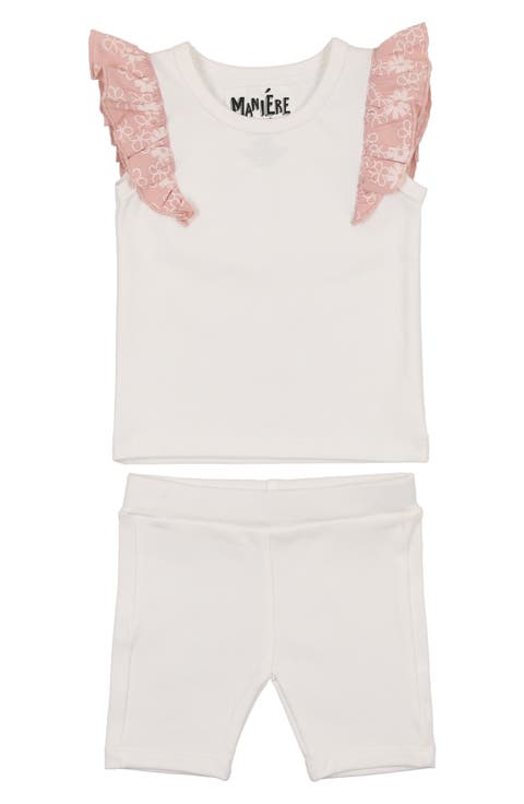 Flutter Sleeve Top & Shorts Set (Baby)