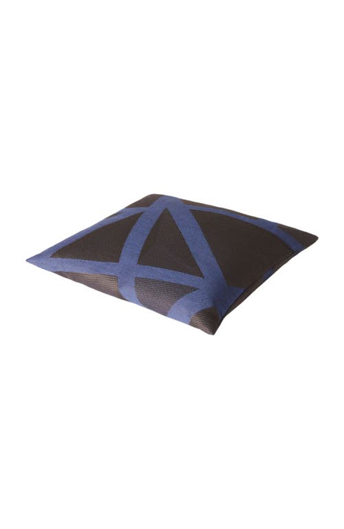 Missoni Home Nastri Relief Cushion 40x40 Cm In Blue