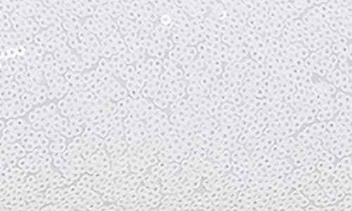 Commando Sequin Bandeau Top In White In White
