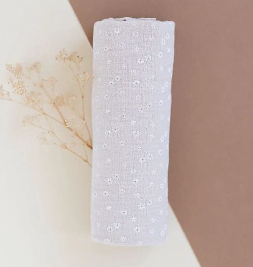 Ely's & Co. Cotton Muslin Swaddle Blanket 1 Pack In Multi