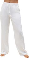 NEXT Crinkled Tie Waist Wide Leg Pants