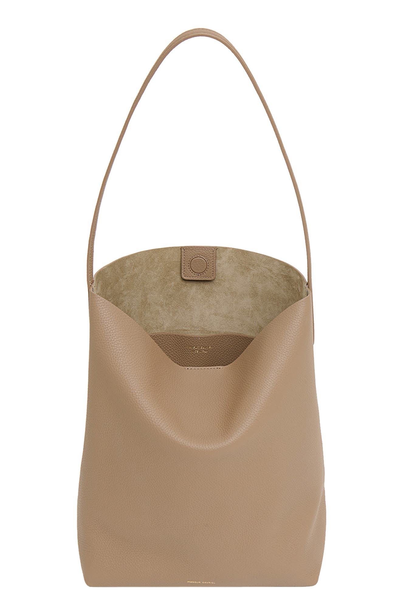 Everyday Cabas Leather Hobo Bag, Alternate, color, ANISE